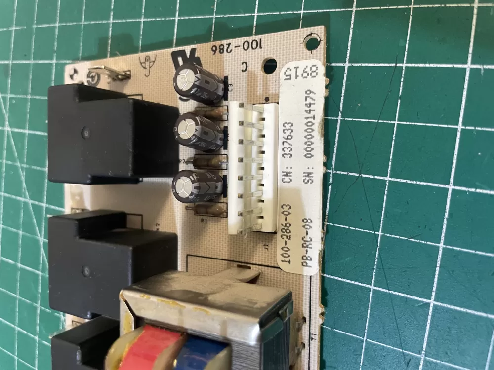 range oven relay control board 100-286-03 AZ200804 | Wm2154