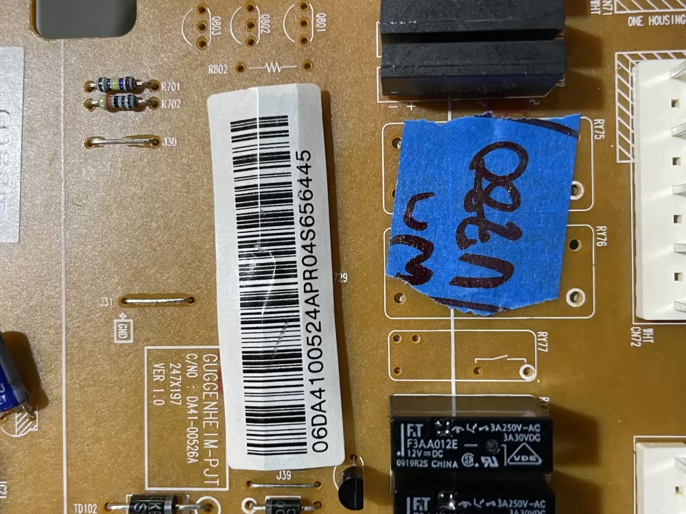 Samsung DA41-00524A DA41-00526A Refrigerator Control Board AZ151090 | Wmv780