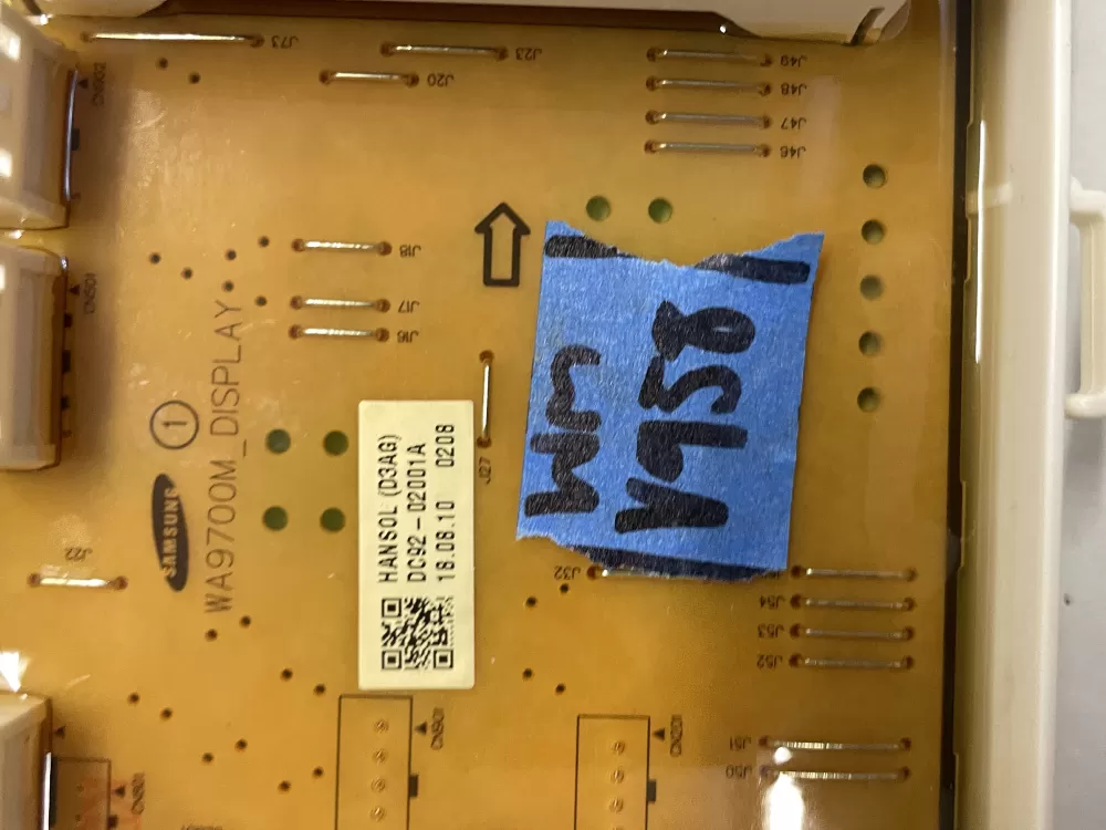 Samsung DC92 02001A AP6243666 DC92 02005A Washer Control Board AZ216921 | Wmv958