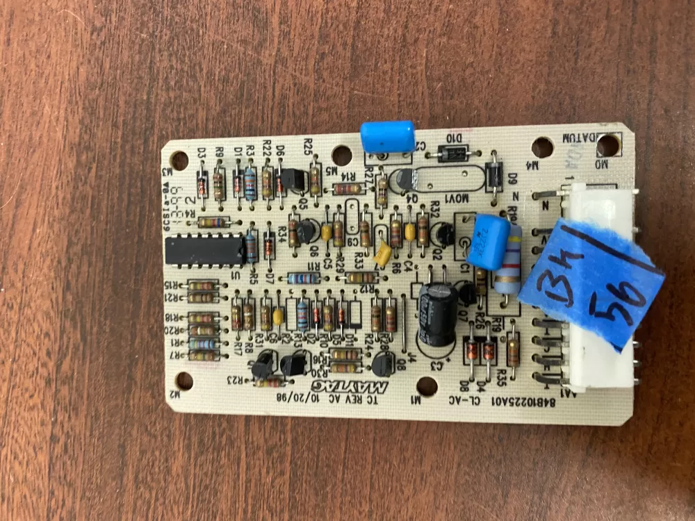 Maytag 62610400 6 2610400 WP22003906 Washer Control Board AZ37184 | BK56