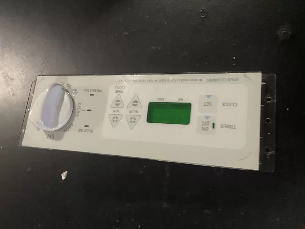 GE 191D2818P003 WB27T10231-Black Range Control Board