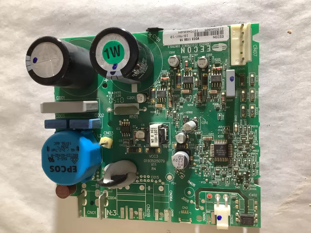 Kenmore 241577505 Refrigerator Inverter Control Board AZ100043 | AV549