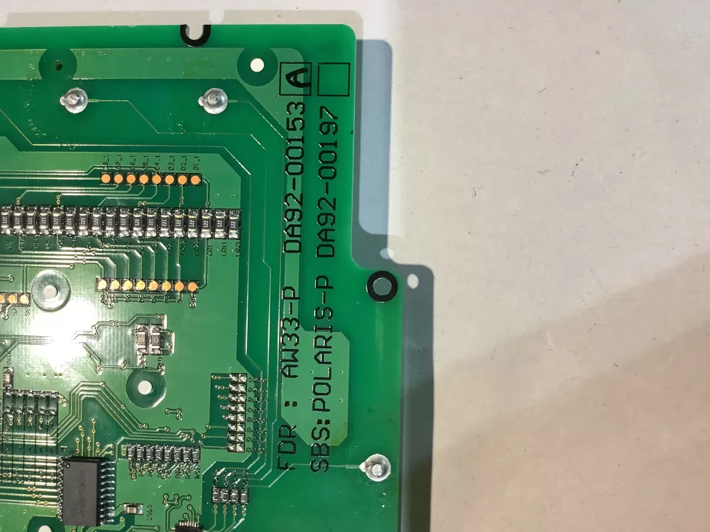 Samsung DA92 00153A Refrigerator Control Board AZ147175 | BG2474