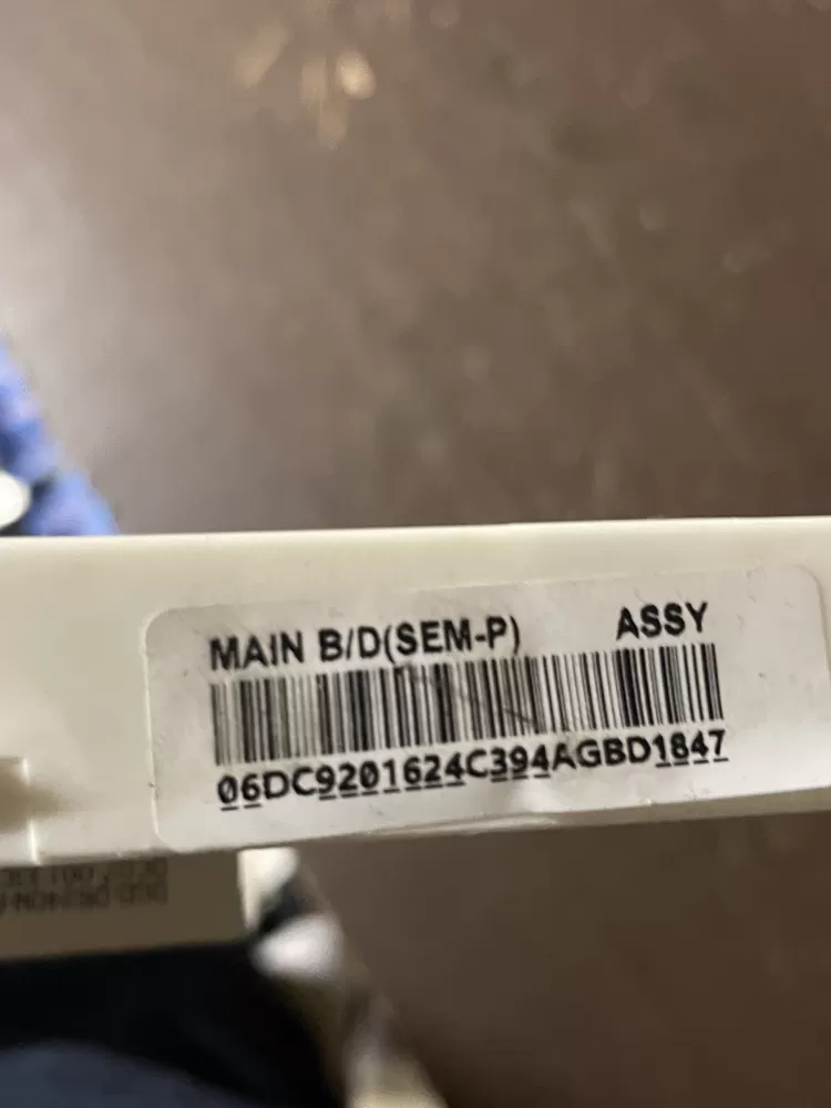 Samsung AP5916805 DC92 01624C PS9605976 Dryer Control Board AZ42057 | Wmv417