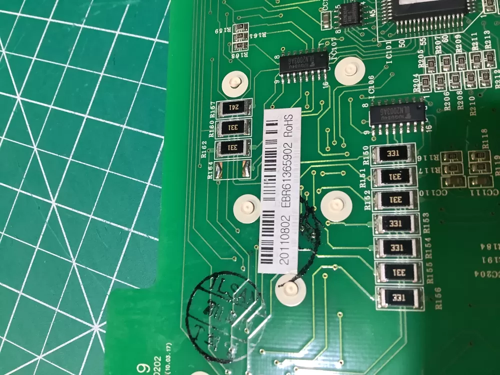 LG EBR61365902 Refrigerator Dispenser Display Control Board AZ135854 | NR2347