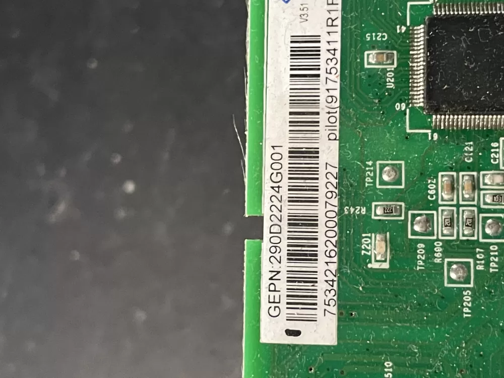 GE 290D2227G003 290D1525G002 WH18X26234 Washer Control Board AZ10378 | 1373