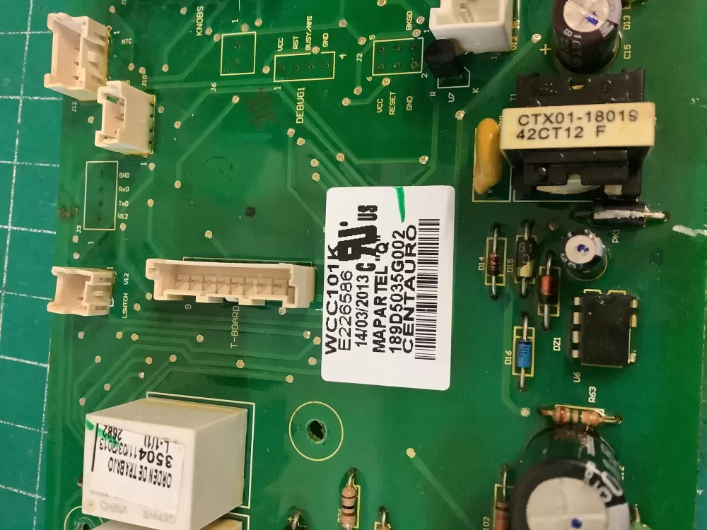 GE Hotpoint WCC101K Washer Control Board AZ226755 | NR340