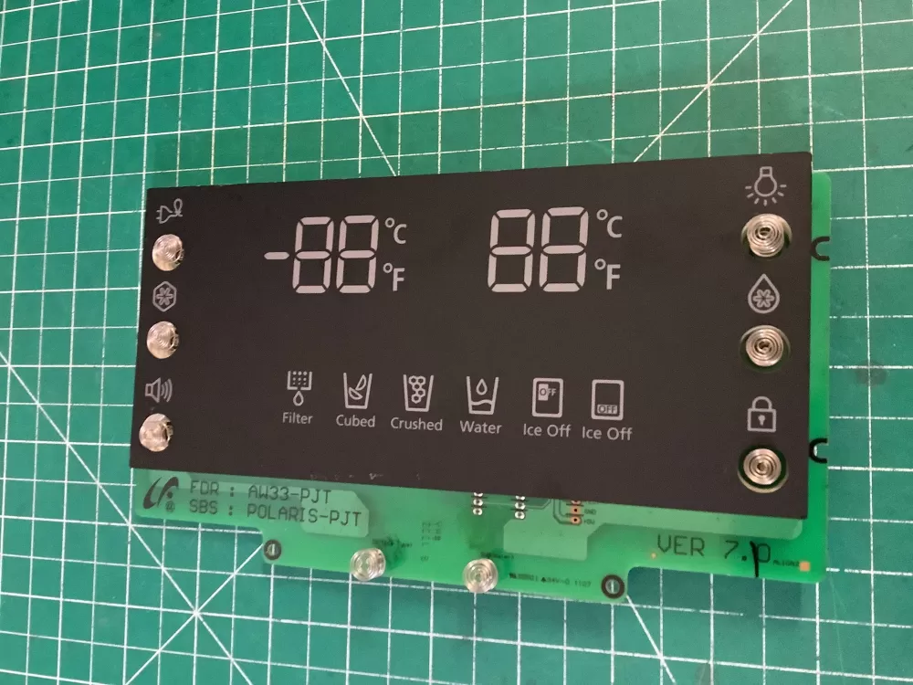 Samsung DA92-00153B  AP5581062  DA92-00197  3969800  PS4167981 Refrigerator Dispenser Control Board