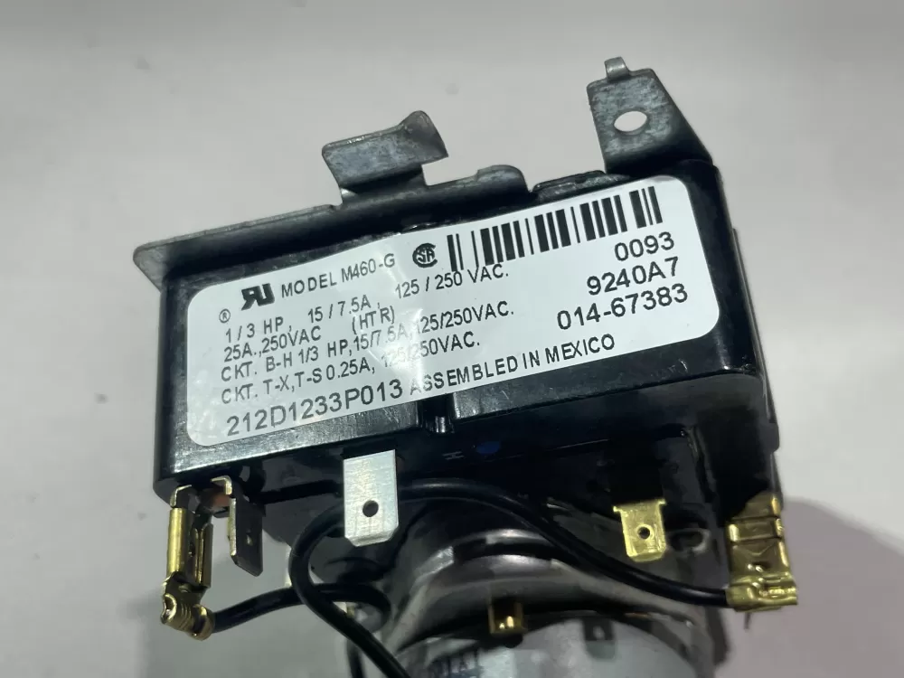 GE 212D1233P013 WE4M365 Dryer Timer AZ142276 | Wm2393
