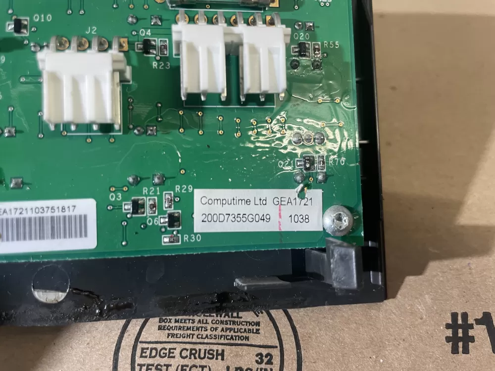 GE 200D7355G049 WR55X10779 Refrigerator Dispenser Control Board AZ96076 | Wm1889