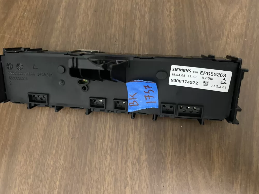 Bosch Thermador 00664715 9000174522 Dishwasher Control Module AZ44018 | BK1757