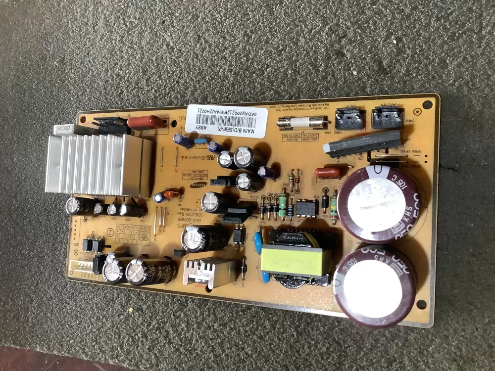 Samsung DA92-00215R Refrigerator Inverter Control Board AZ111652 | NR209
