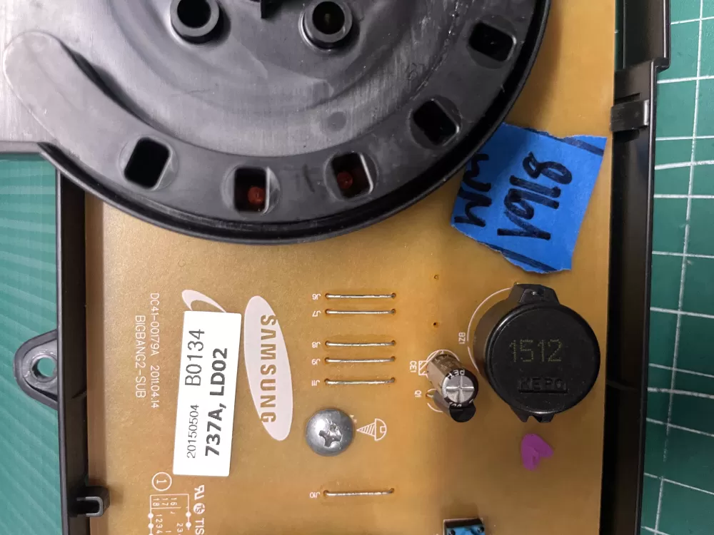 Samsung Dryer Control Board 20150504 AZ207340 | Wmv918