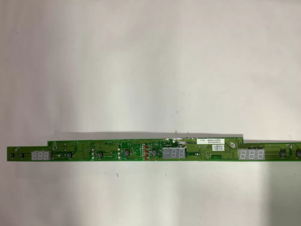 GE 200D4716G006 Refrigerator User Interface Control Board AZ142547 | ZC2398