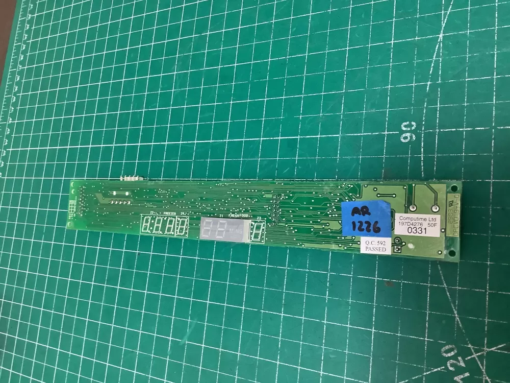 GE 197D4276G026 Refrigerator Control board 197D4276G026 AZ226008 | AR1226