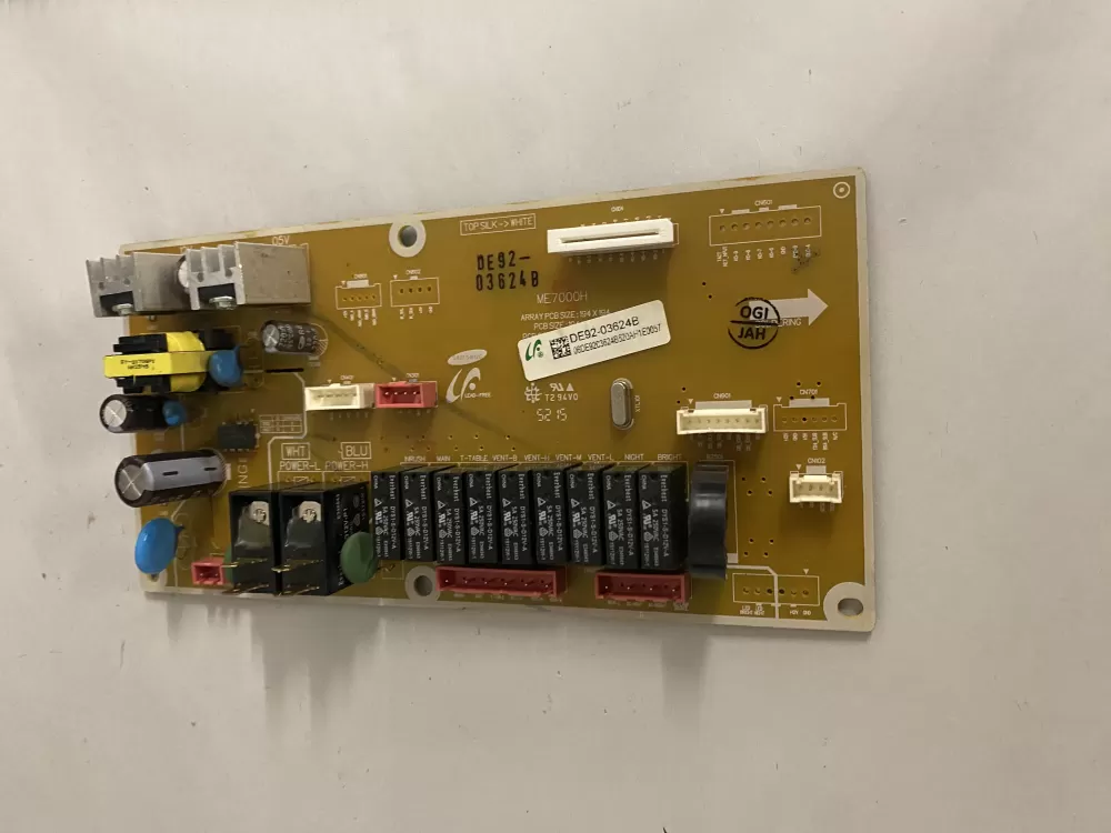 Samsung DE92-03624B  AP5917366  4008470  PS9606537  DE41-00447A Microwave Main Control Board