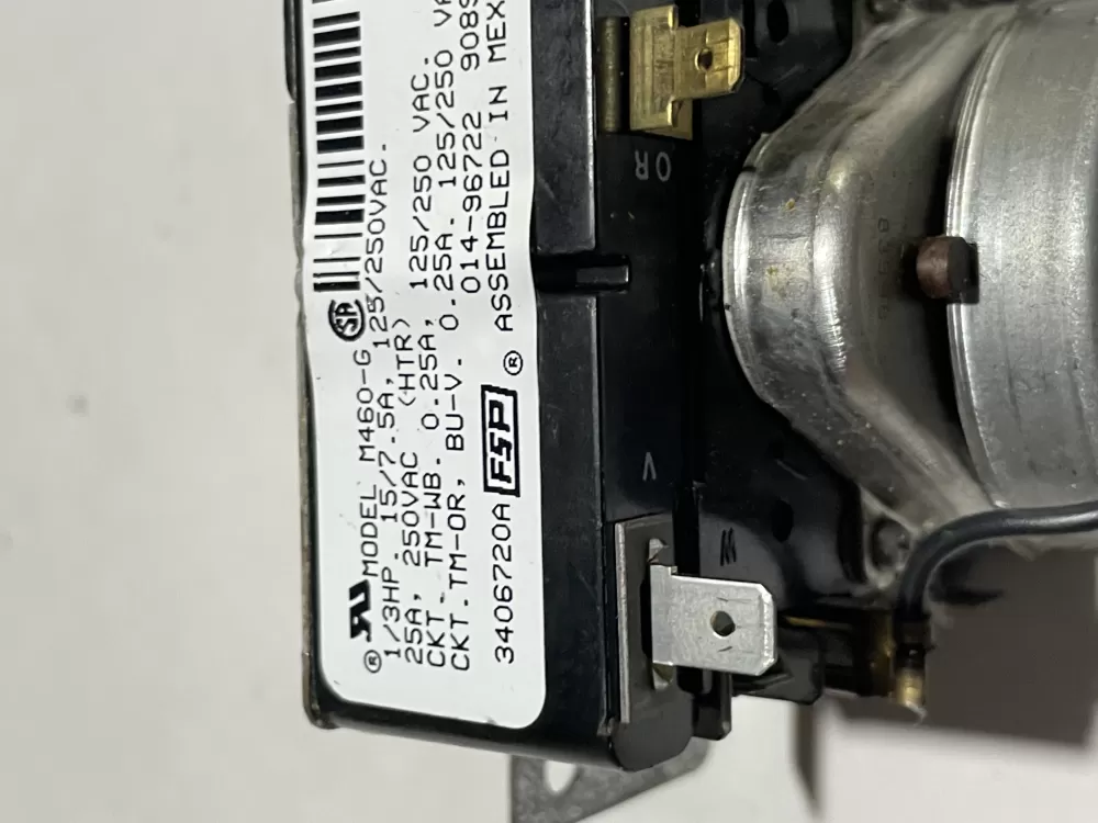 Whirlpool 3406720A PD00055932 3406720 529119 Dryer Timer AZ146546 | Wm2460