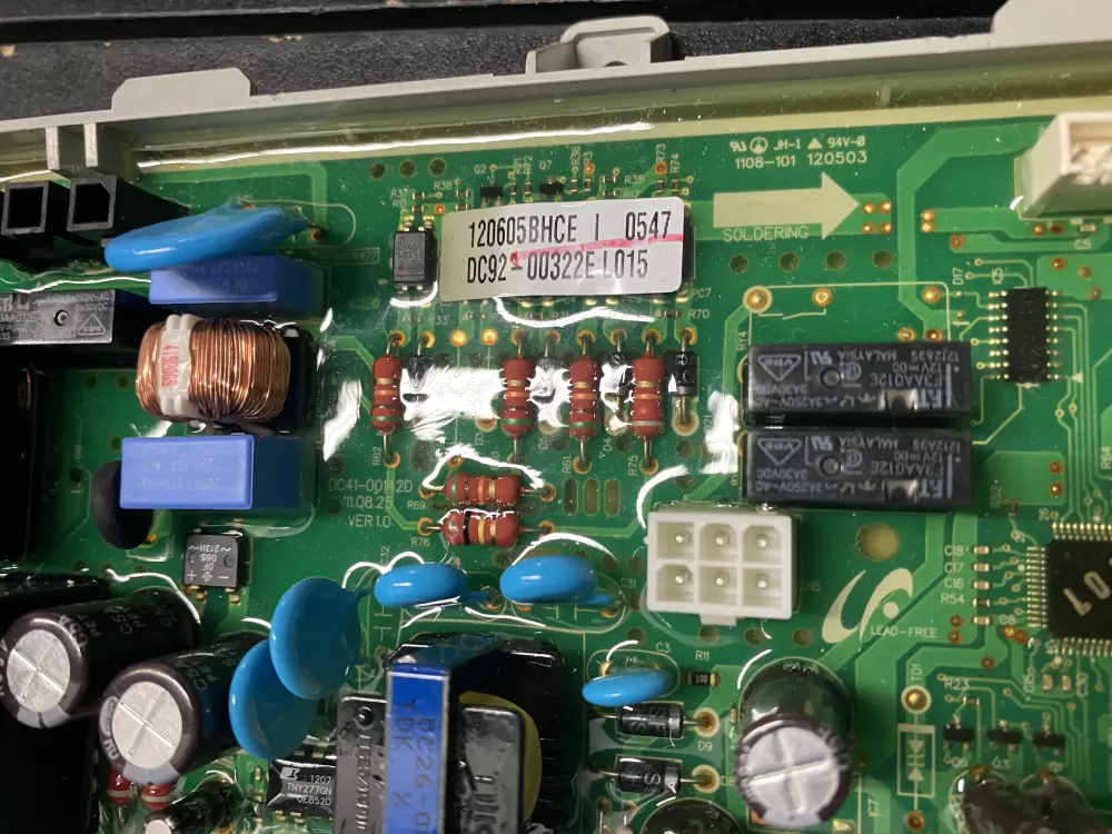 Samsung DC92-00322E Dryer Electronic Control Board AZ24071 | BK790