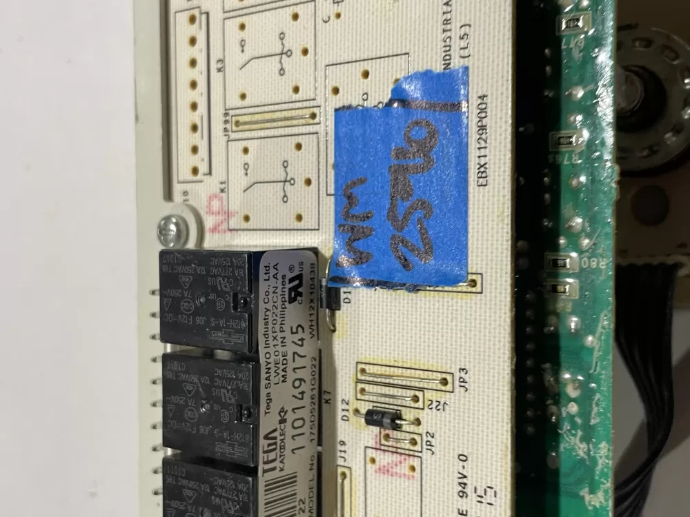 GE WH12X10525 175D5261G022 WH12X10438 Washer Control Board AZ169691 | Wm2596