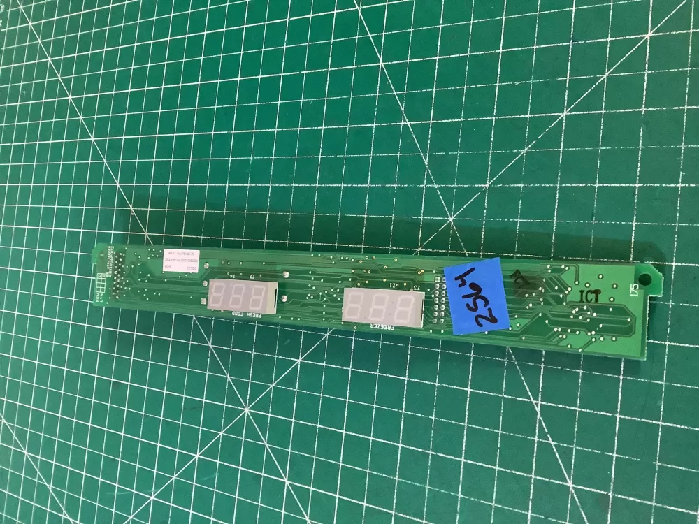 GE WR55X10684 200D1028G022 Refrigerator UI Temp Control Board AZ209921 | NR2564