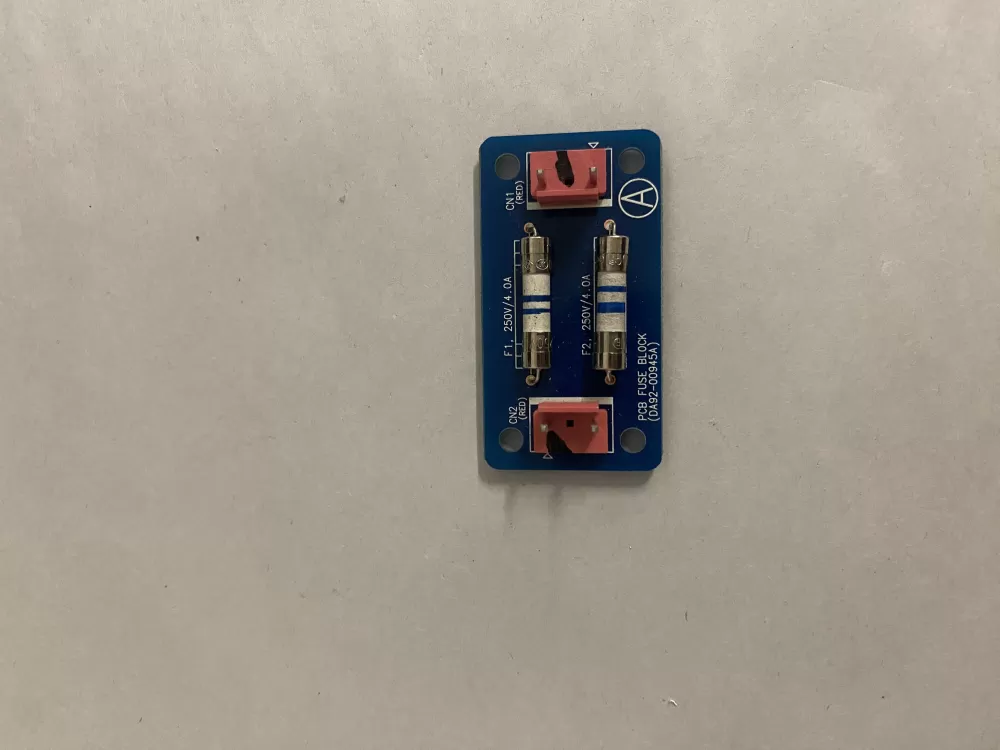 Samsung 111202 DA92-00945A PS12591264 Refrigerator Control Board Fuse Block