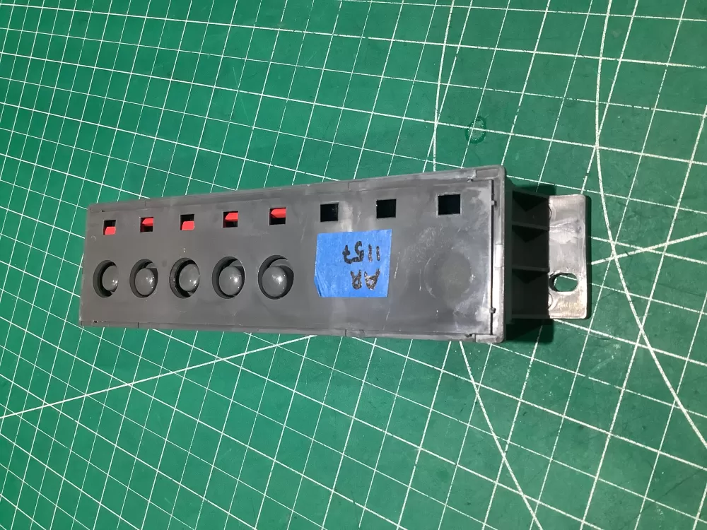 GE Hotpoint 165D5576P033 Dishwasher Button Control Panel