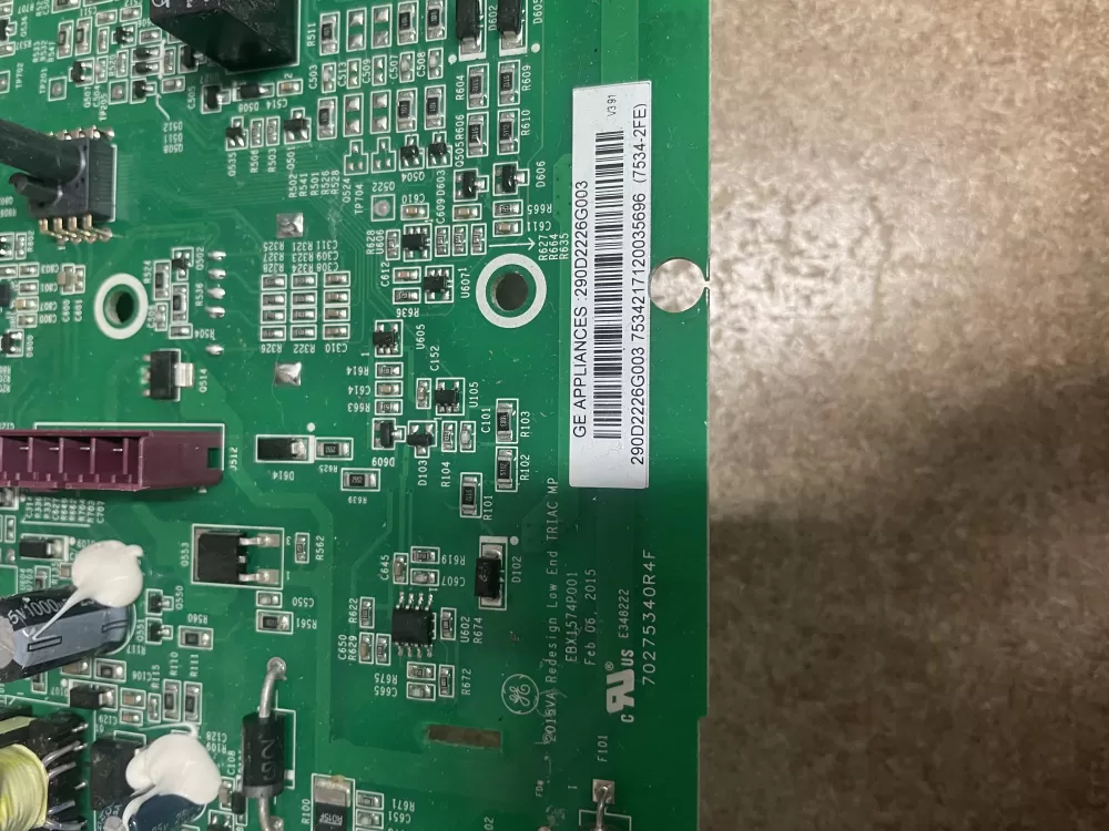 GE WH22X32357 290D2226G003 WH18X28174 Washer Control Board AZ10164 | KM1648
