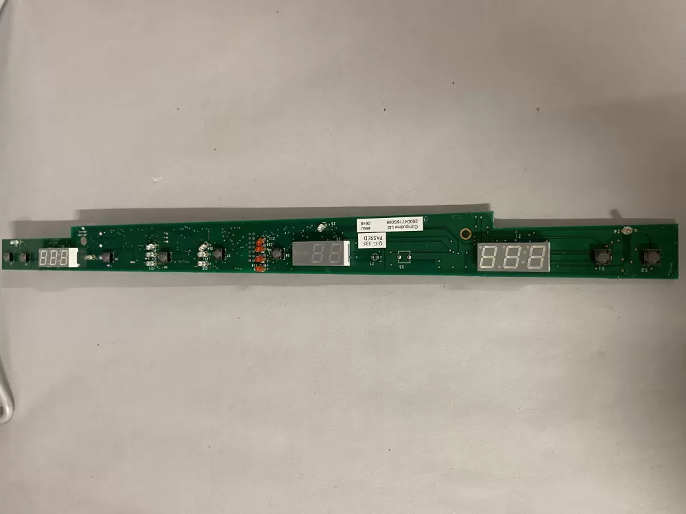 GE WR55X10389  AP3778023  1092890  AH966873  EA966873  PS966873  WR55X10206  200D4716G006 Refrigerator User Interface Control Board