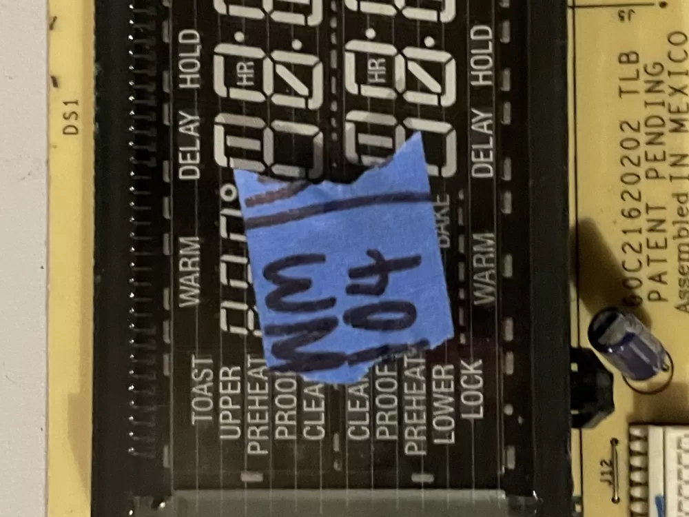 Maytag 60C21620202 60C21850303 Oven Ran Display AZ32139 | Wm106