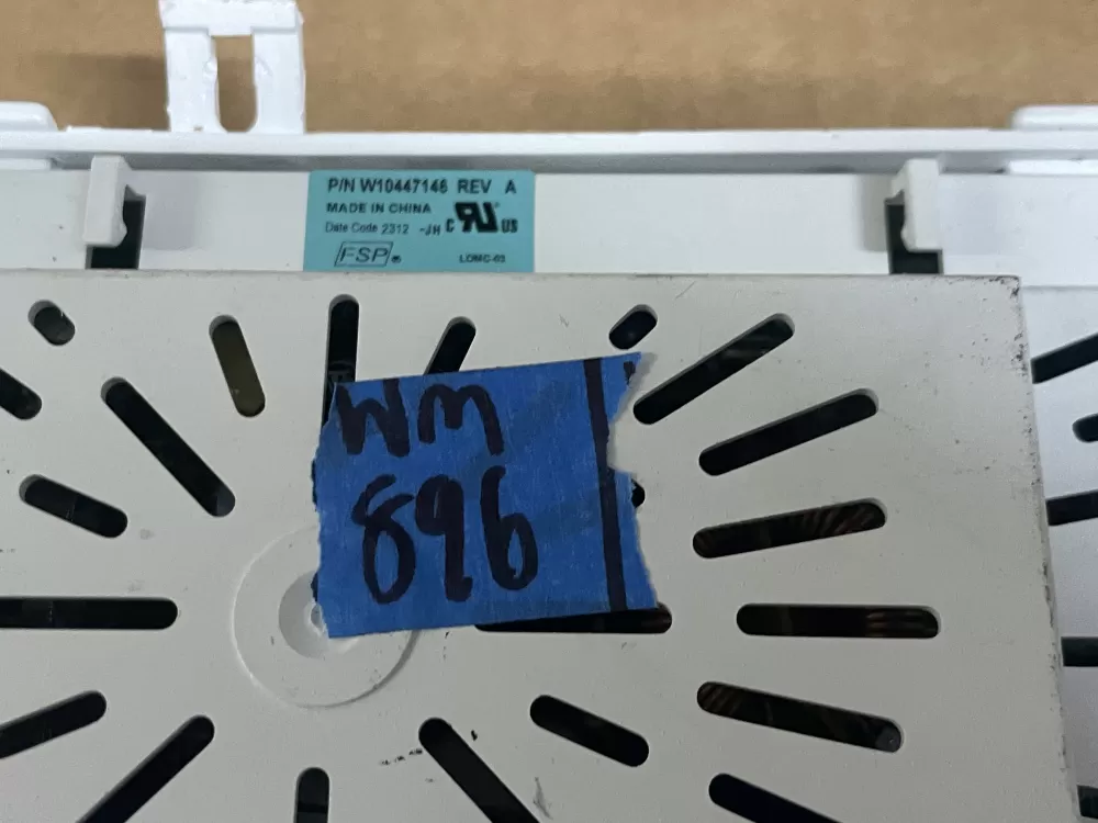 Whirlpool W10394233 Washer Control Board AZ101833 | Wm896