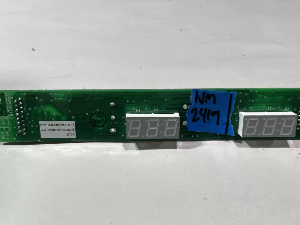 GE Refrigerator Display Control Board AZ143838 | Wm2419