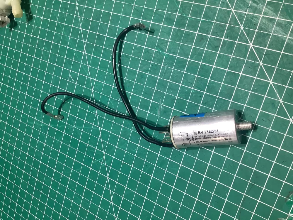 Miele Dishwasher Capacitor & Terminal block Part # 5013832 AZ160877 | SL158