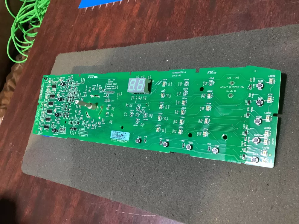 Whirlpool Kenmore W10583043 WPW10578751 AP6023176 W10578751 PS11756517 Washer Control Board Interface