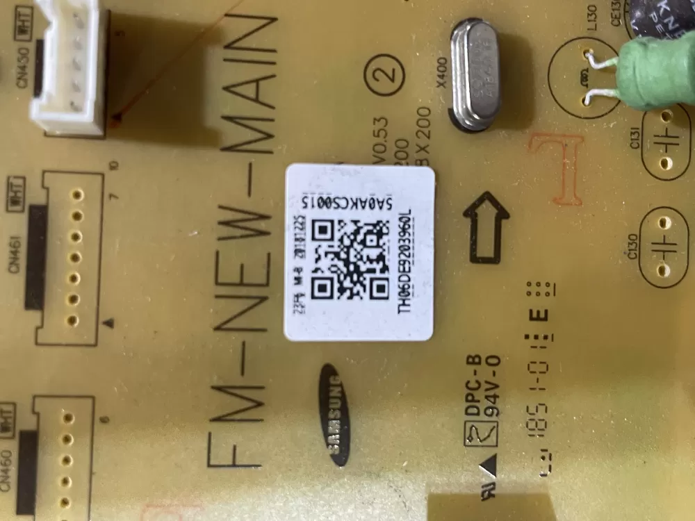 Samsung DE92-020396 Oven Control Board AZ150495 | Wm2052