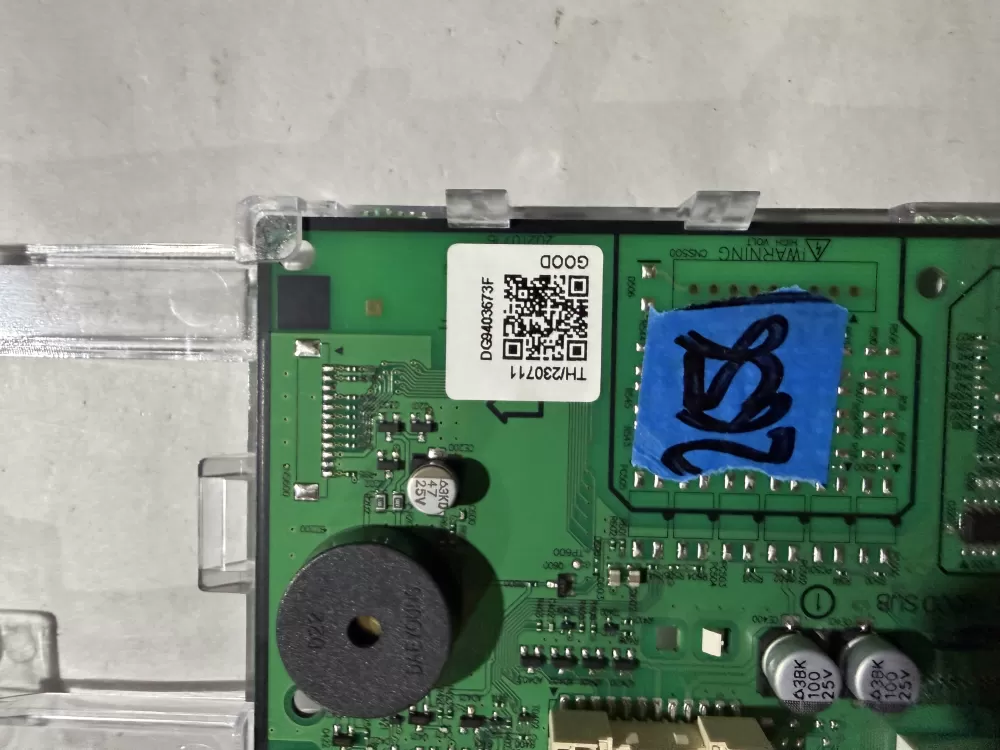Samsung DG94 03673F Range Control Board Display AZ225726 | KM2656