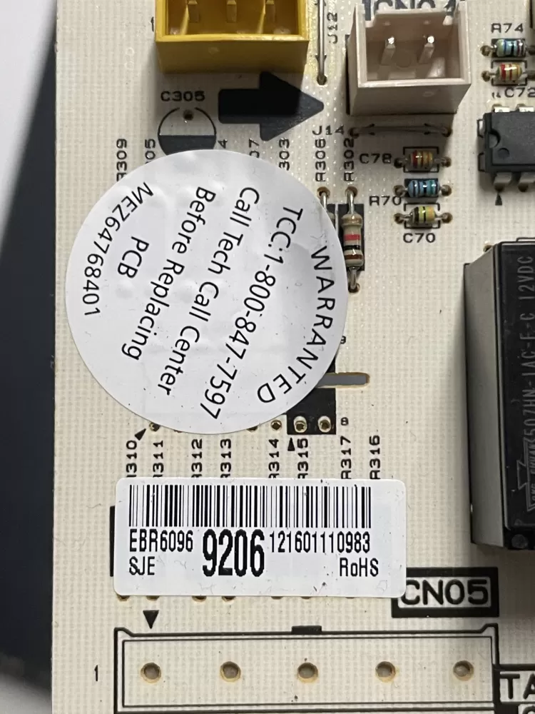 LG EBR60969206 Range Oven Control Board AZ19194 | WM1031