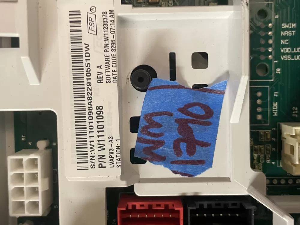 Whirlpool Maytag W11101098 W11170317 Washer Control Board AZ48769 | Wm1790