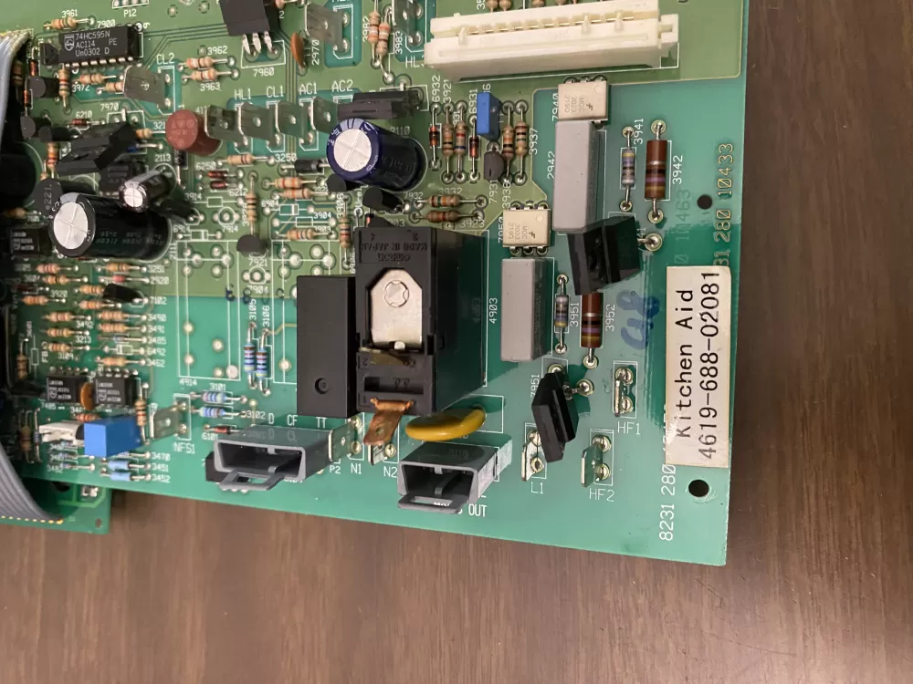 KitchenAid Whirlpool 8169526 Microwave Power Control Board AZ82181 | BK1483