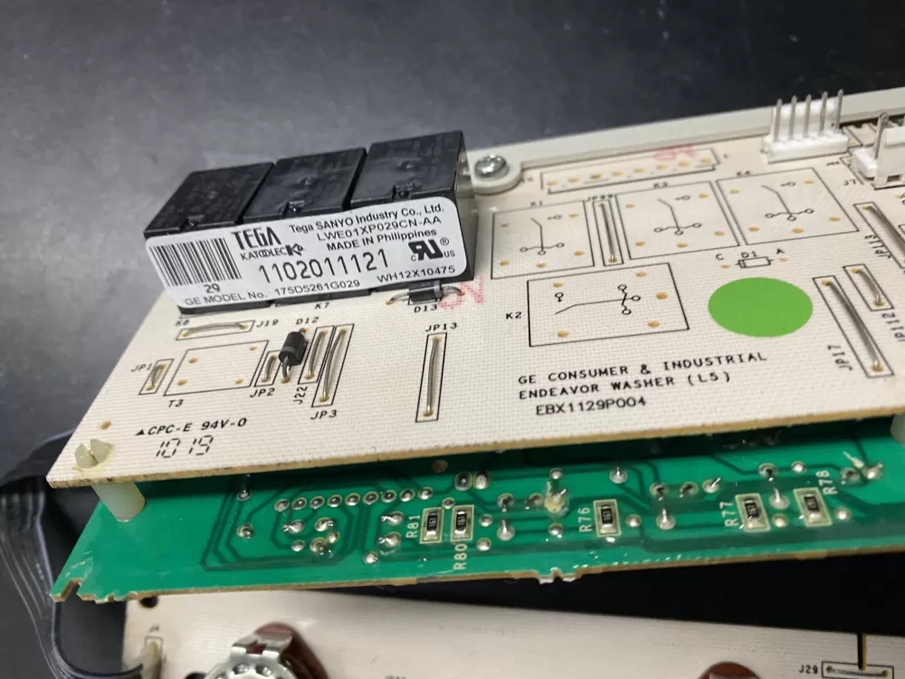 GE 175D5261G029 EBX1129P004 WH12X10475 Washer Control Board AZ6537 | BK1434