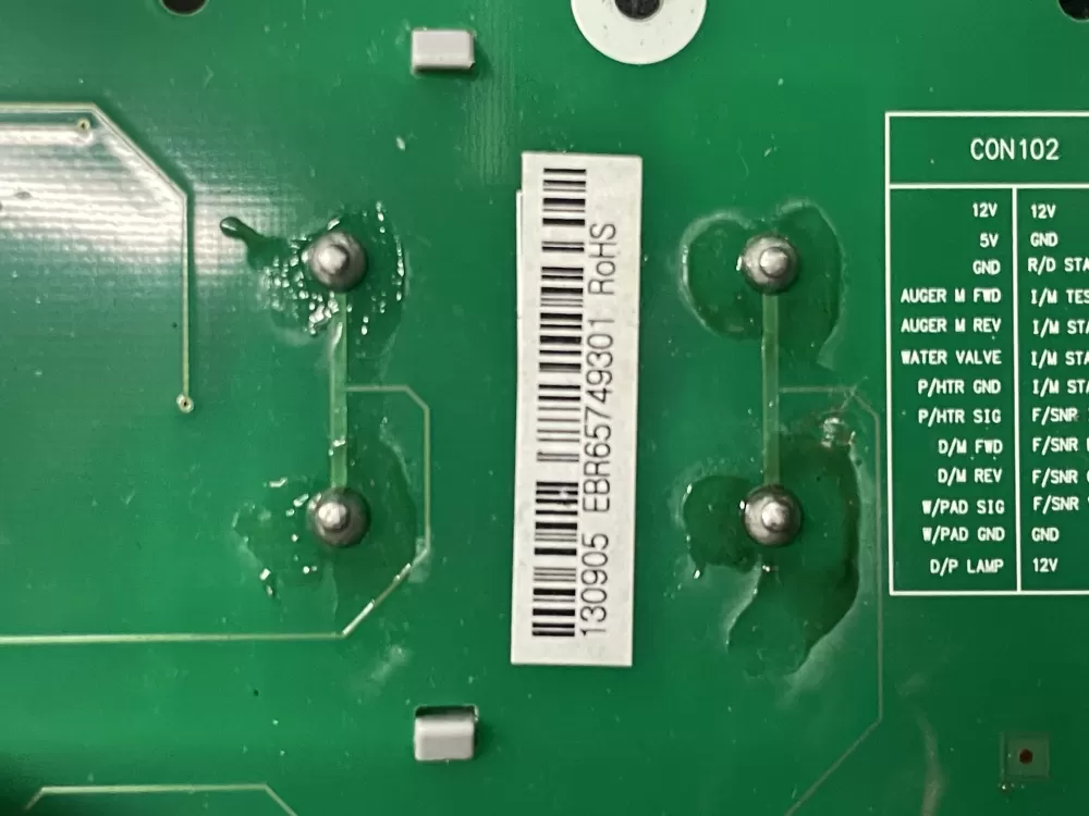 LG EBR65749301 Refrigerator Dispenser Control Board AZ12388 | 581