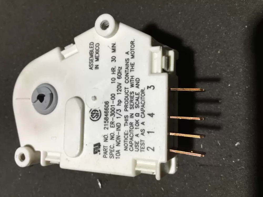 Frigidaire Kenmore AP2111929 12762 Refrigerator Defrost Timer  AZ86175 | NR1545