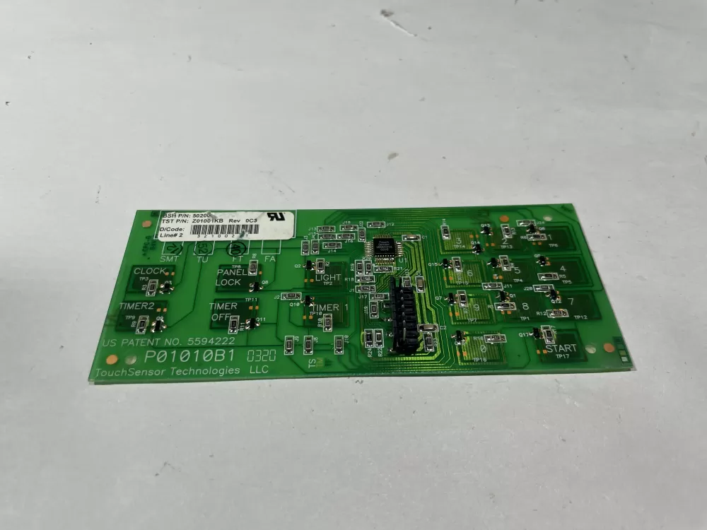 Touch Sensor Tech. 201001KB  P01010B1 Touch Sensor Circuit Board