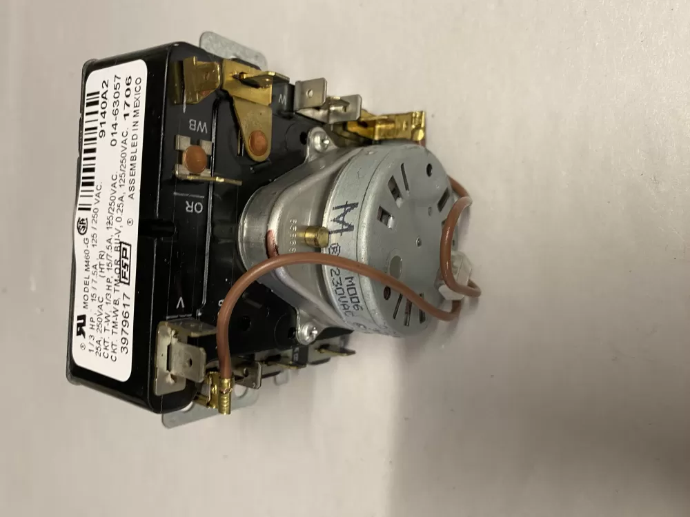 Whirlpool Maytag Roper Amana WP3979617 AP6009055 Dryer Timer AZ208008 | BK1733