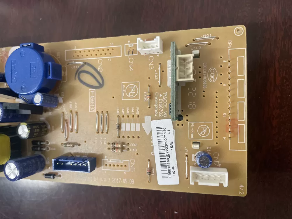 LG EBR81816915 Microwave Control Board AZ41155 | KM1715