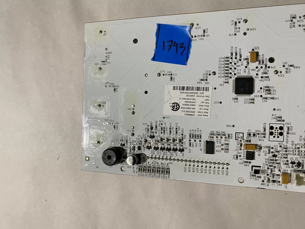 Electrolux A06473209 Refrigerator Control Board Display Panel AZ195789 | BK1743