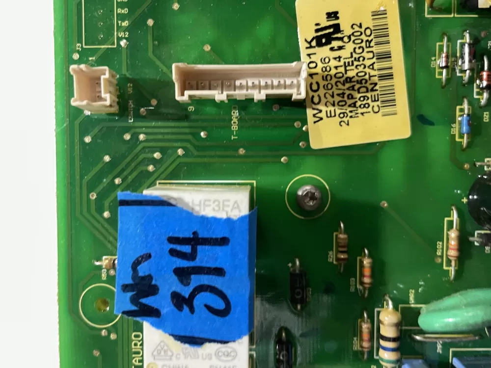 GE 189D5035G002 WH12X20274 Washer Control Board AZ184625 | Wm305