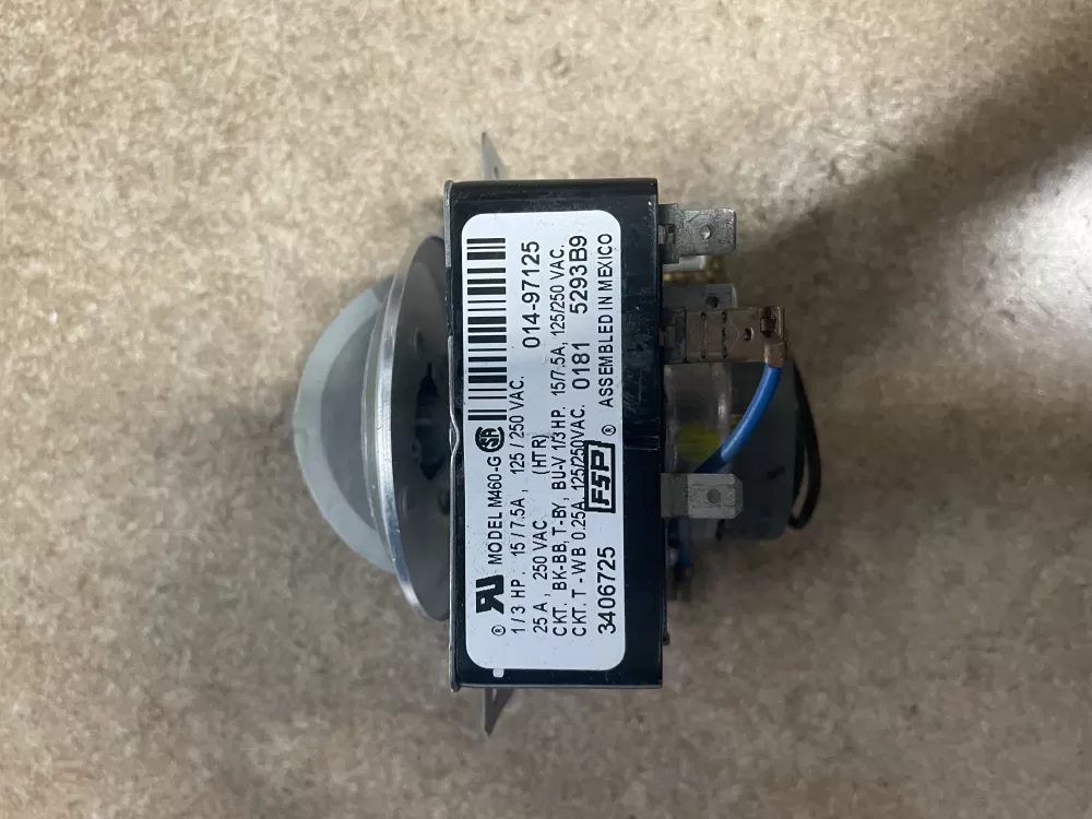 Whirlpool  Maytag  Amana AP6008573 3406725 WP3406725 PS11741713 Dryer Timer