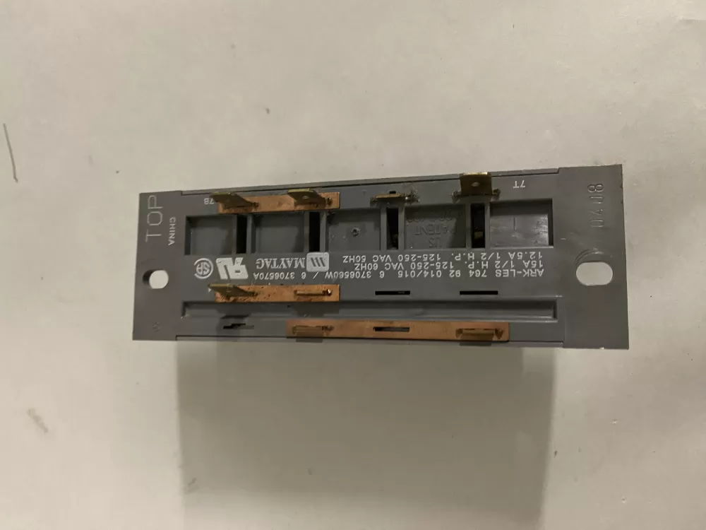 Maytag 3706560w Dryer 37050W Switch 37050w AZ197636 | BK2737