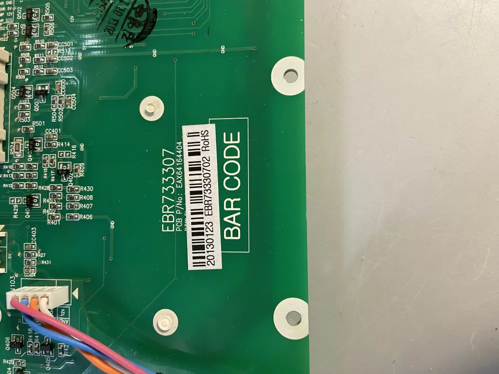 LG Refrigerator EBR73330702 Control Board AZ102071 | BG2058