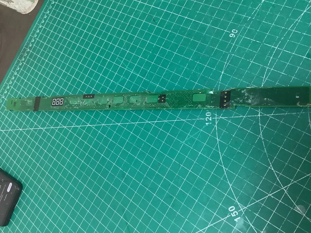 GE 265D3460G202 Dishwasher UI Control Board